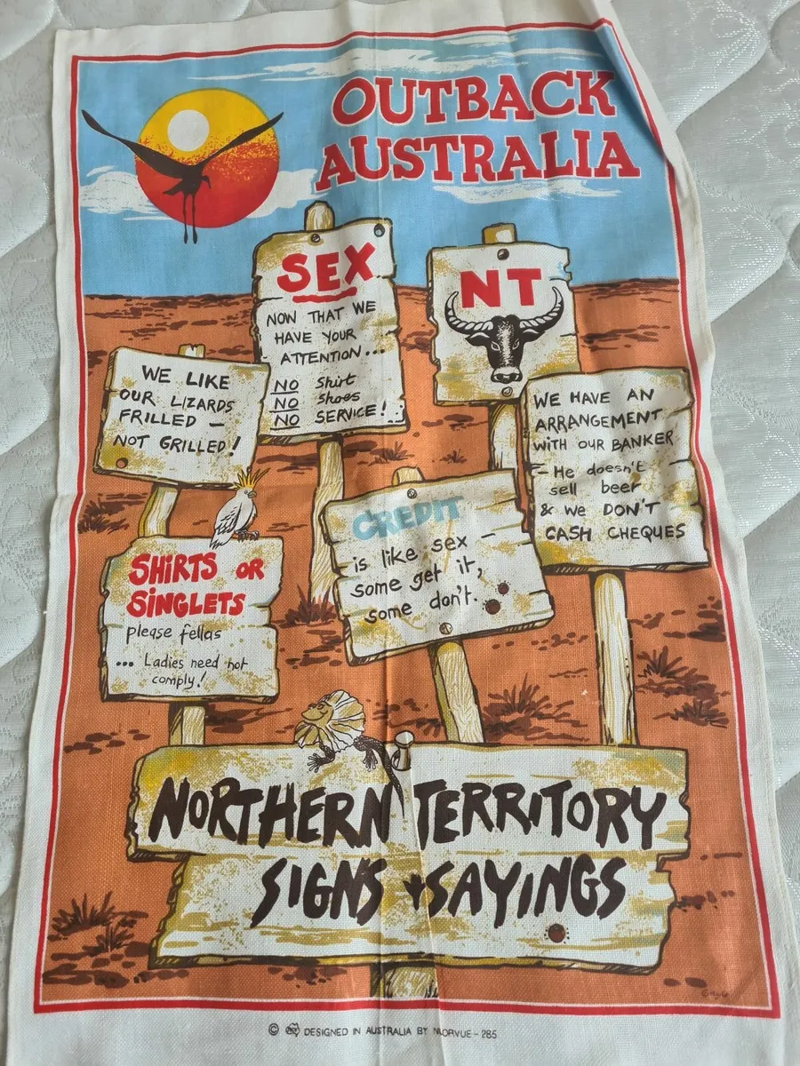 Australian memorabilia towels - Image 2