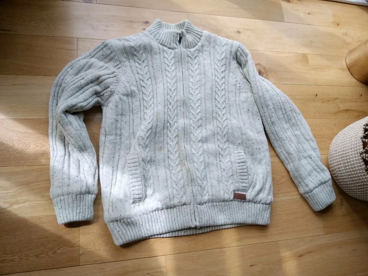 Kangol Knitted Cardigan - Image 1