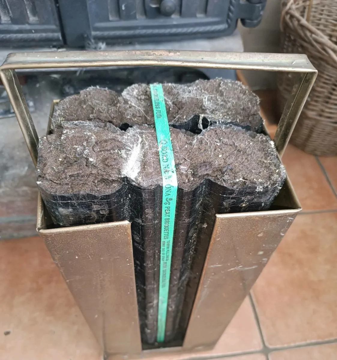 Brass Briquette Stand - Image 4