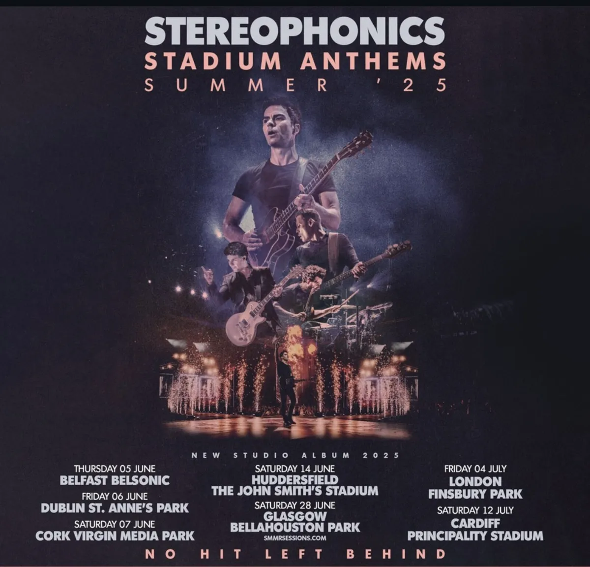 4 Stereophonics Tickets Cork