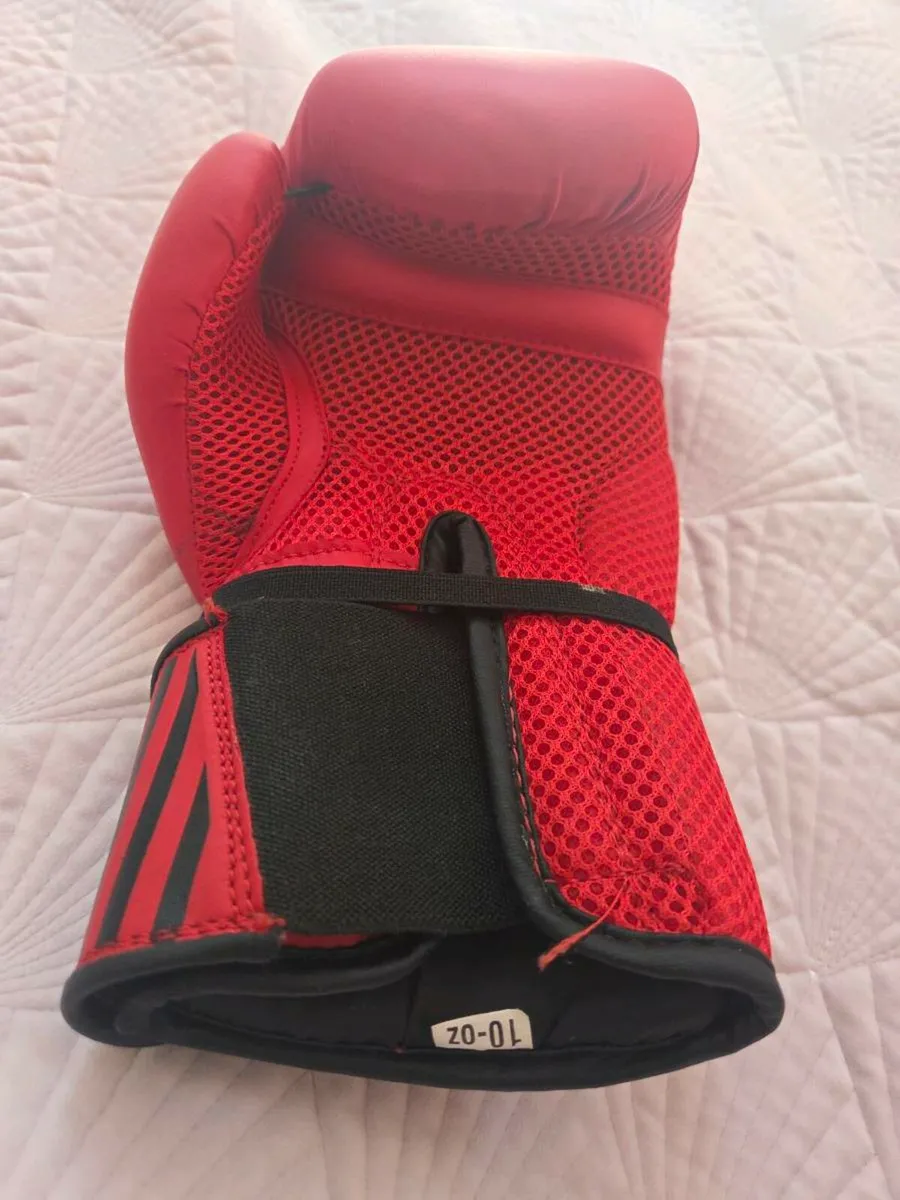 14kg Outshock punching bag with boxing gloves - Image 3