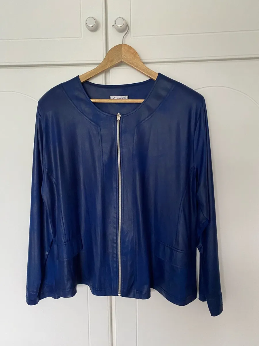 Magna Faux Leather jacket