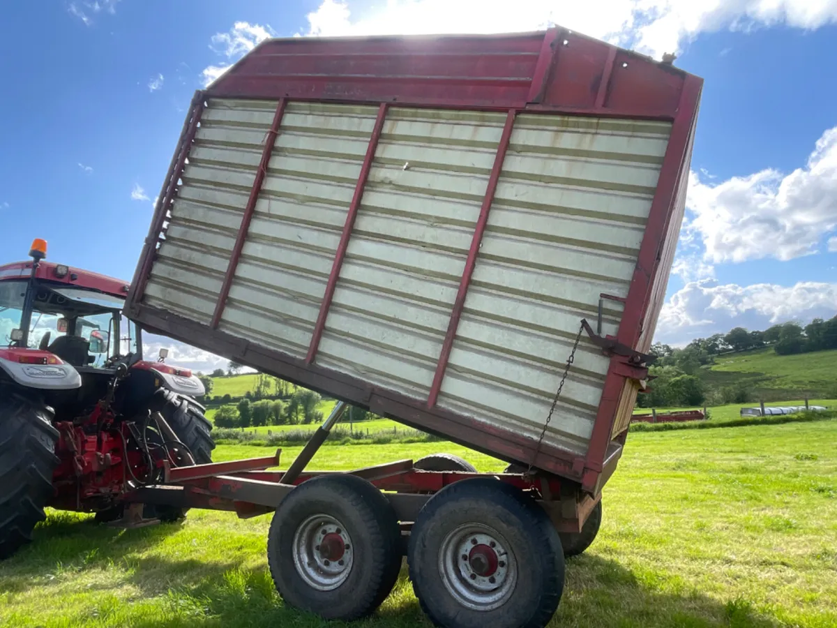 Johnston 12x7 silage trailer - Image 1