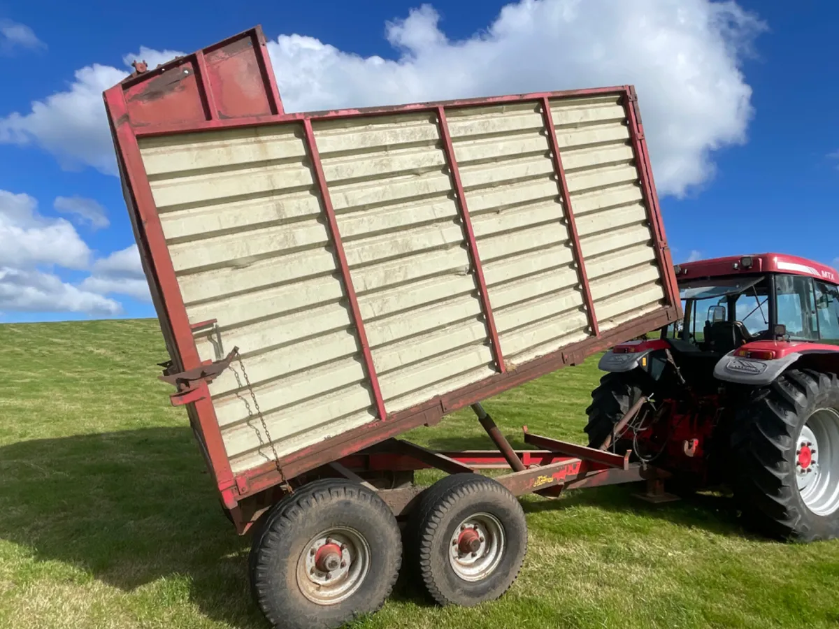 Johnston 12x7 silage trailer - Image 2