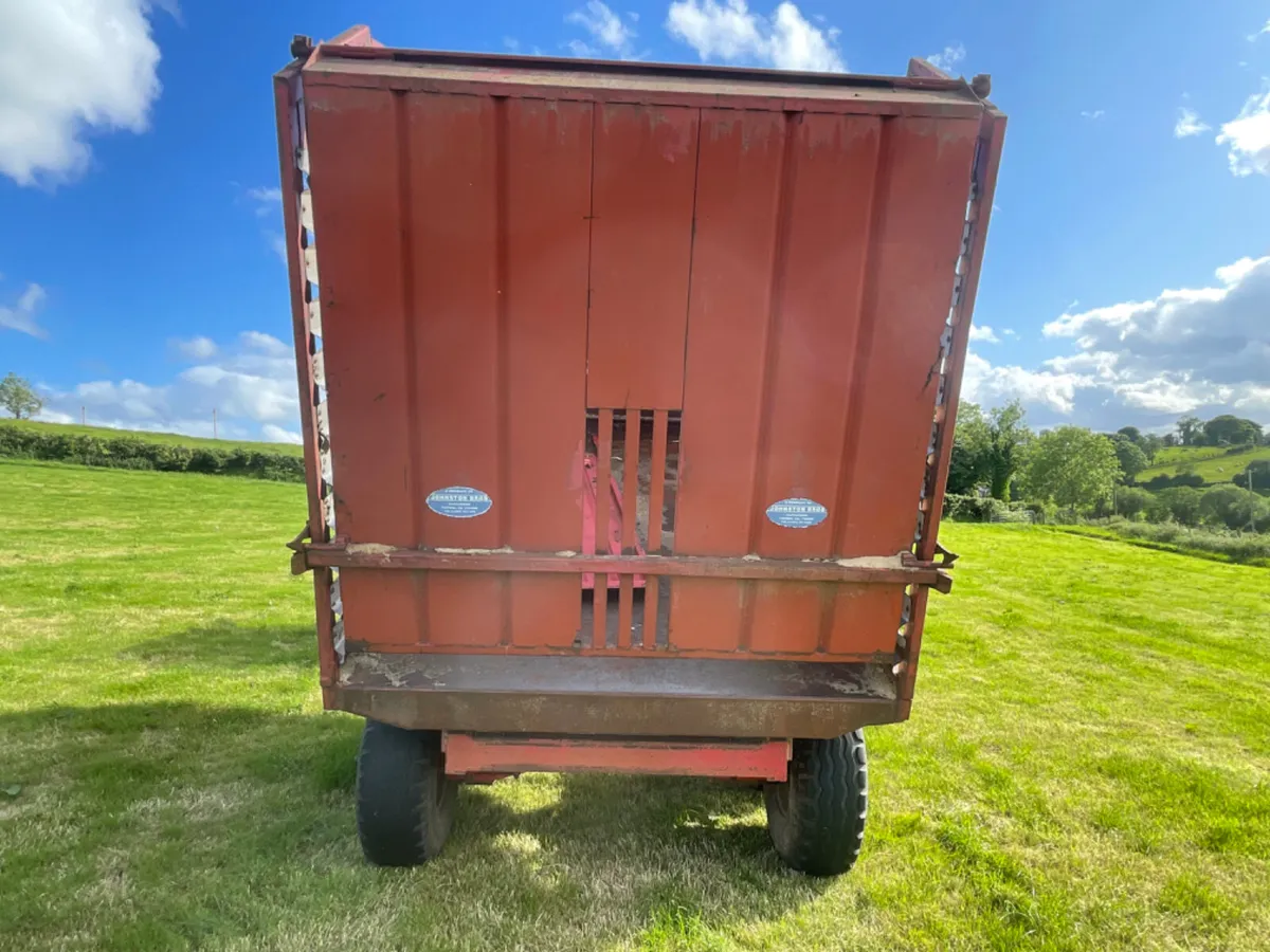 Johnston 12x7 silage trailer - Image 3