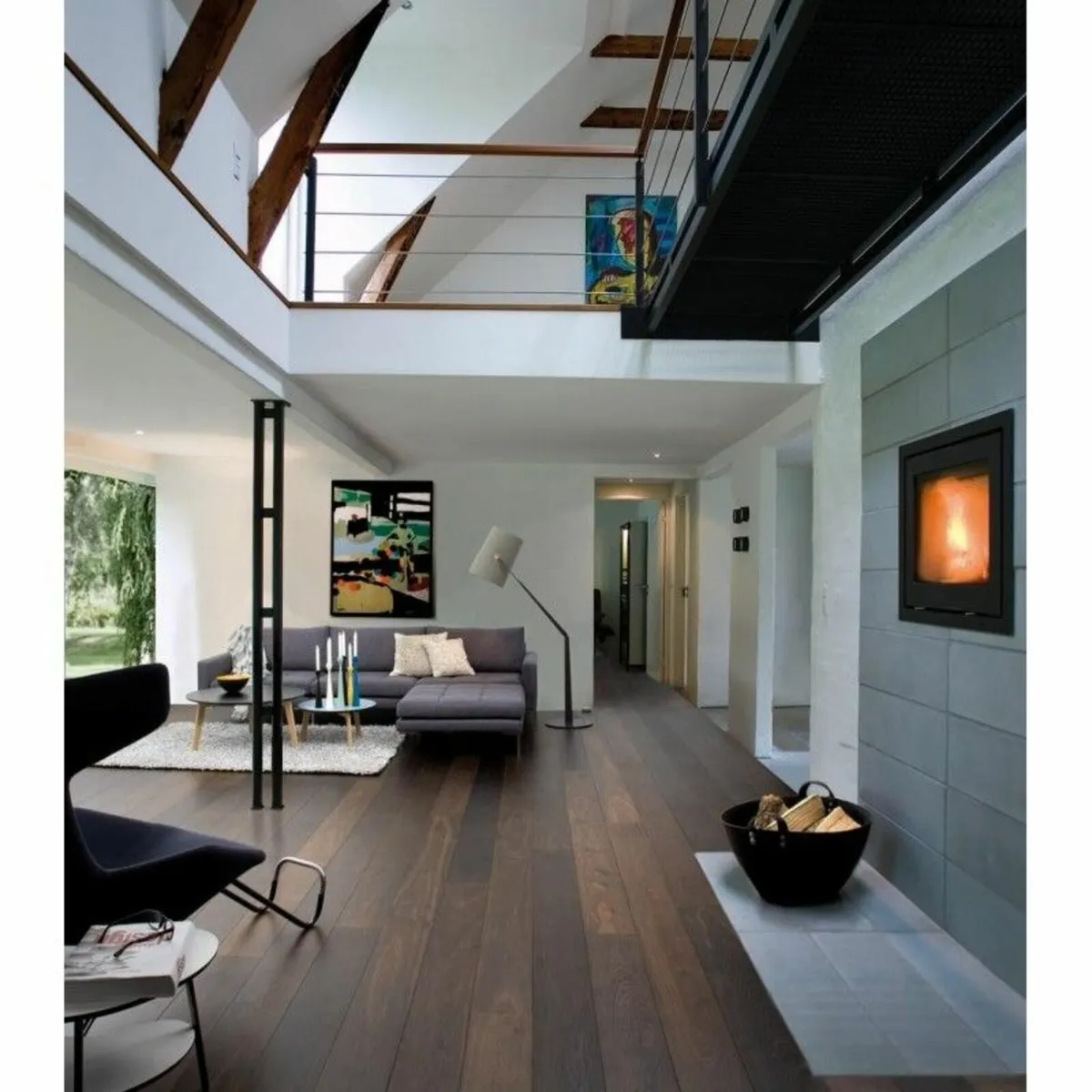Junckers Black bog Oak hardwood floor 37.2sqm - Image 1