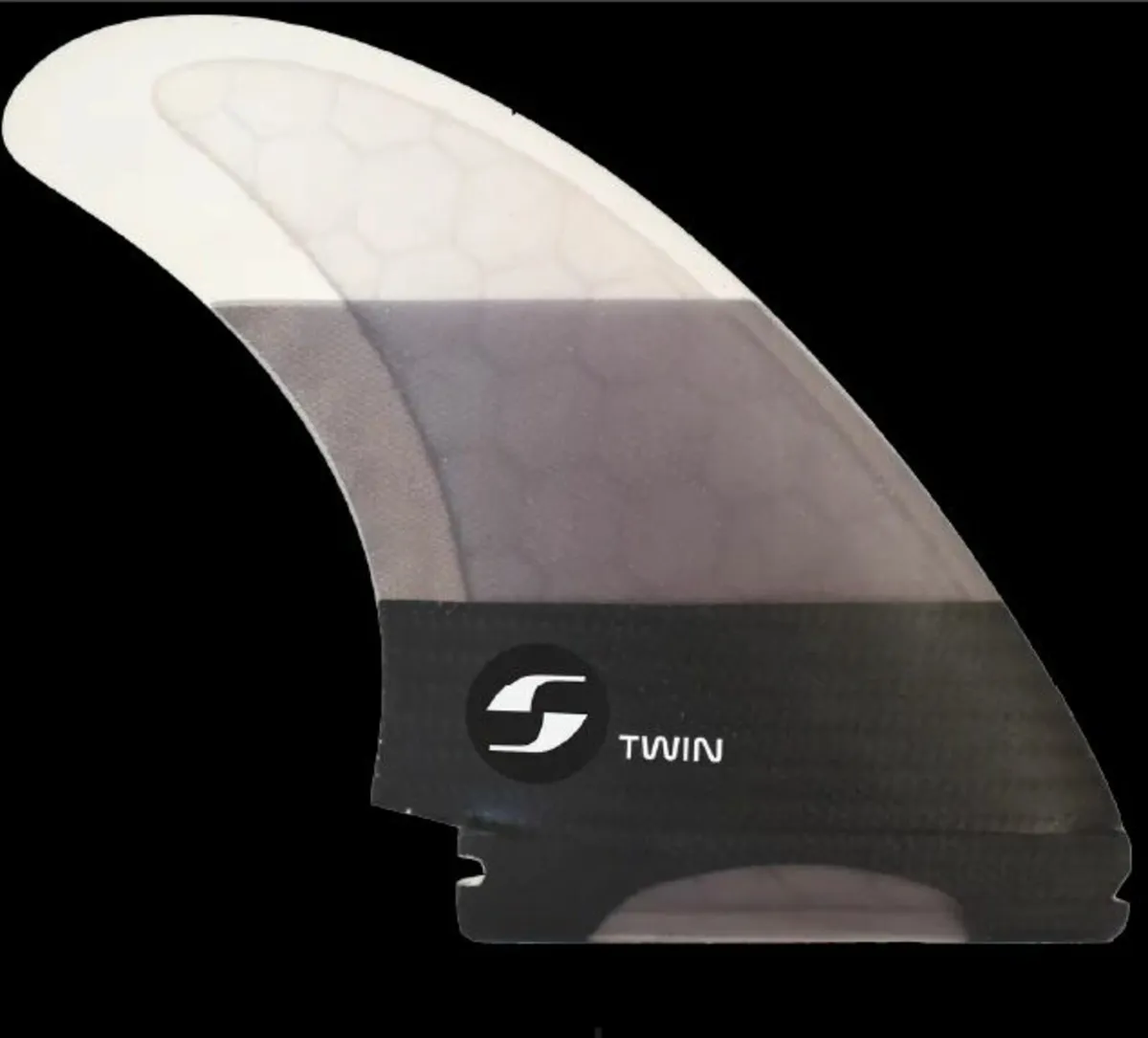 Scarfini FX Twin Fiberglass Futures Surfboard Fin - Image 1