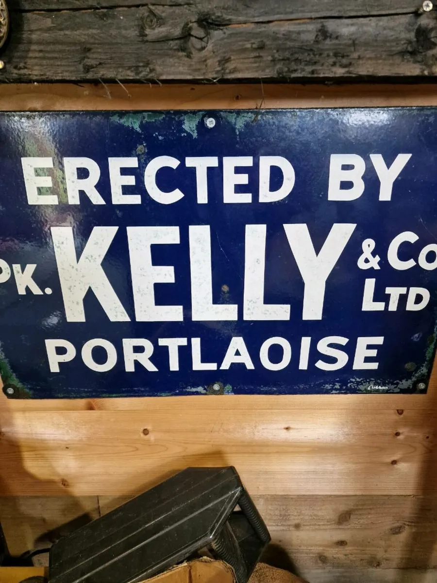 Enamel signs - Image 1