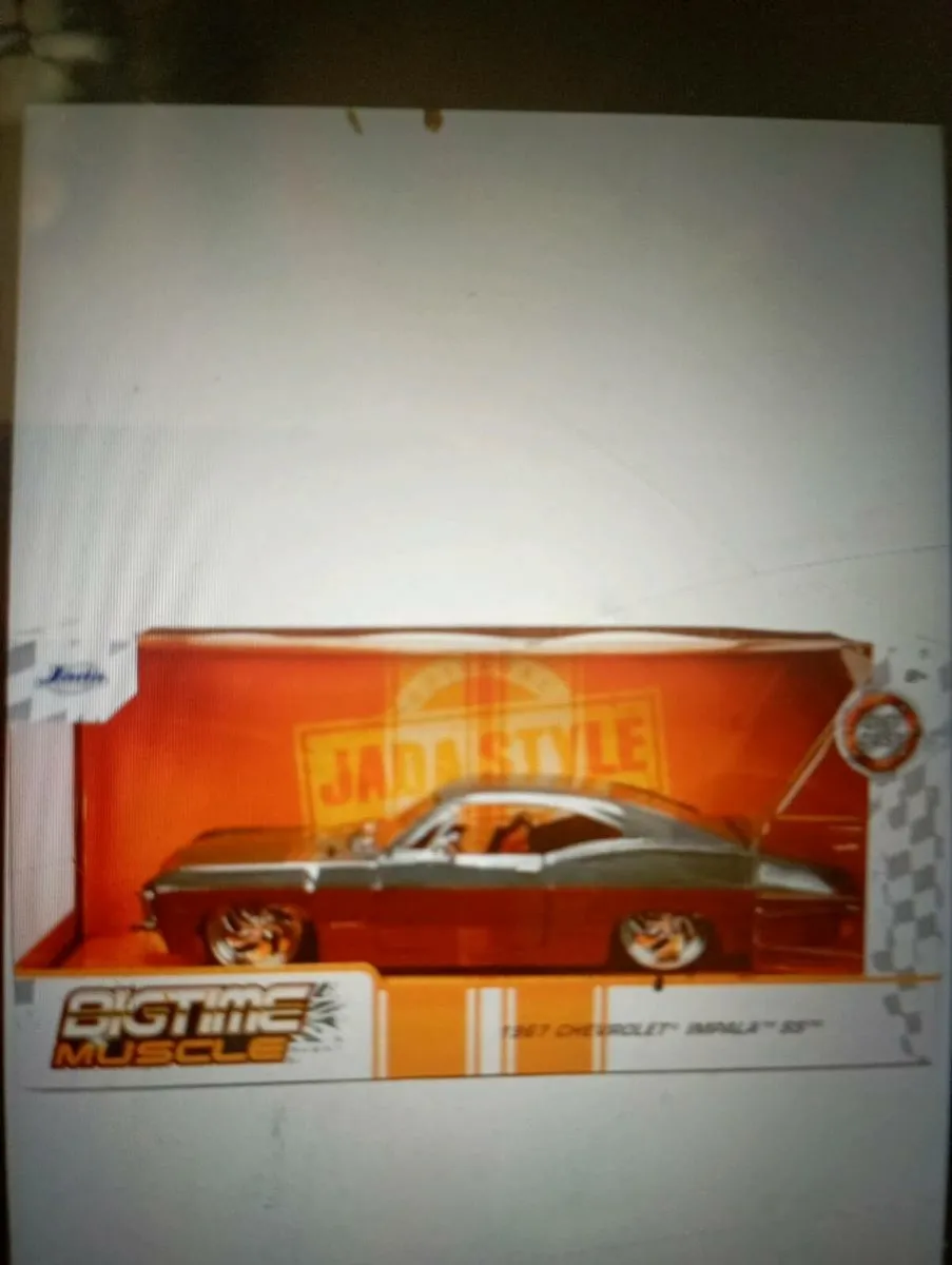 JADA BIGTIME MUSCLES BTM1967 CHEV IMPALA RED. - Image 3