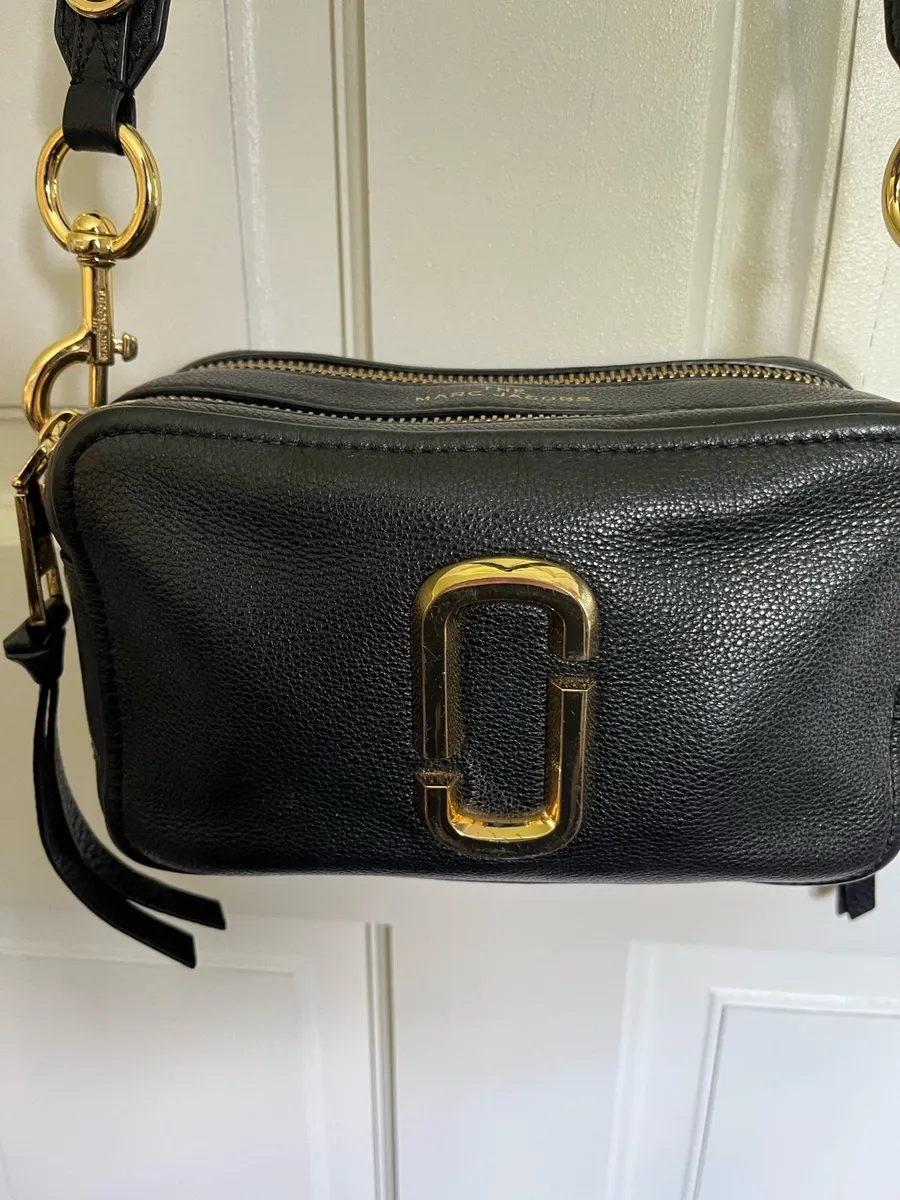 Marc Jacob’s Black leather handbag - Image 1