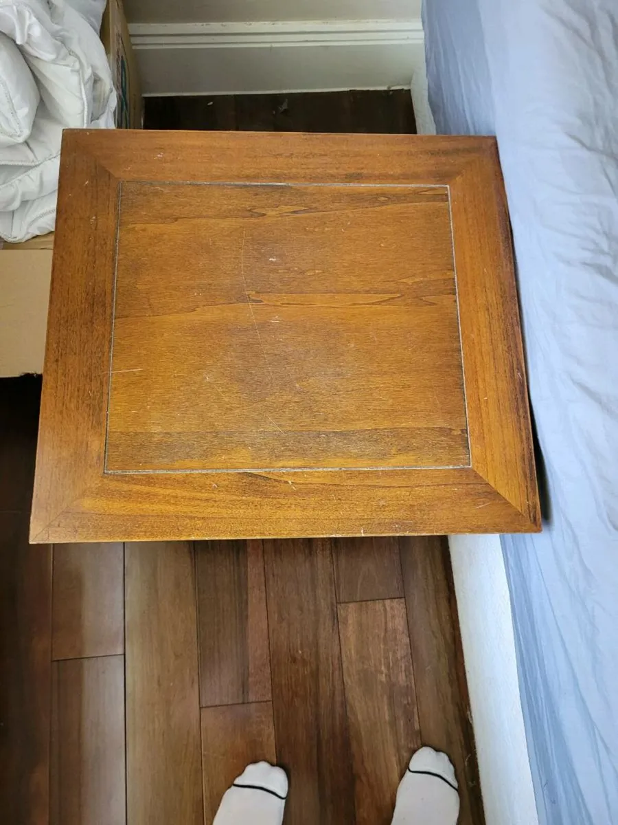 Pair of Solid Wood Bedside Lockers - Image 3