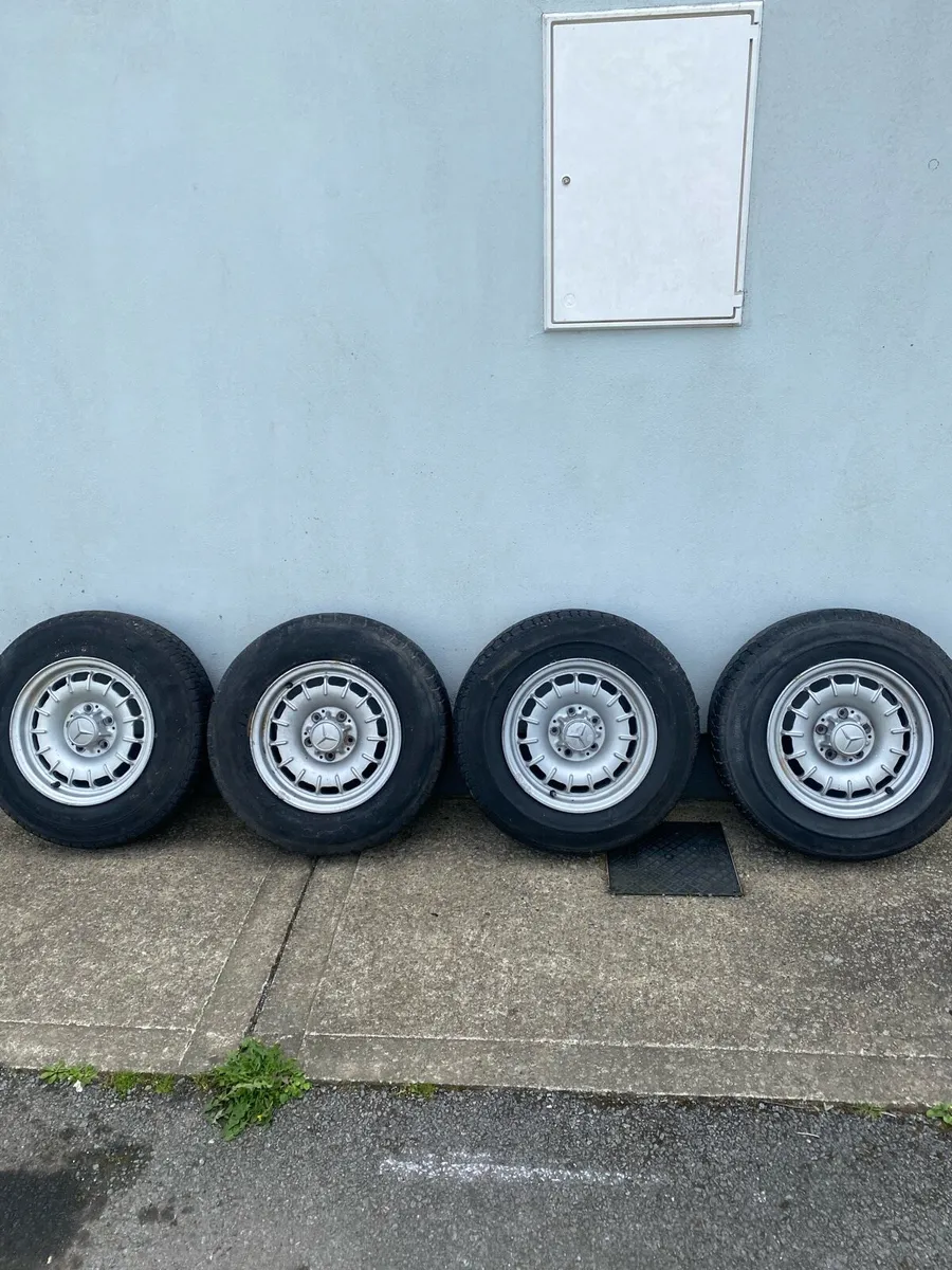 Wheels Mercedes W123 - Image 1