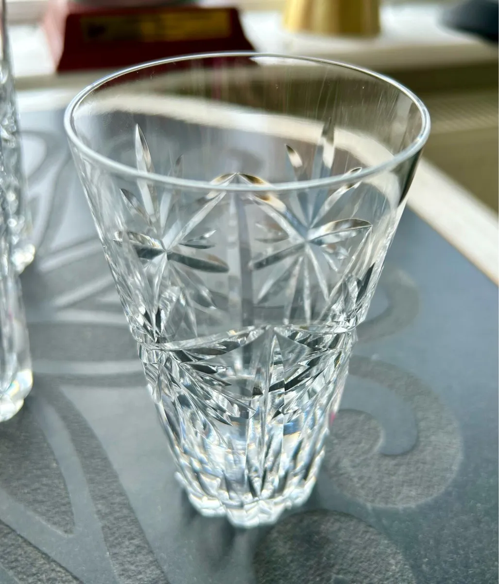 6 vintage Waterford crystal glasses - Image 2