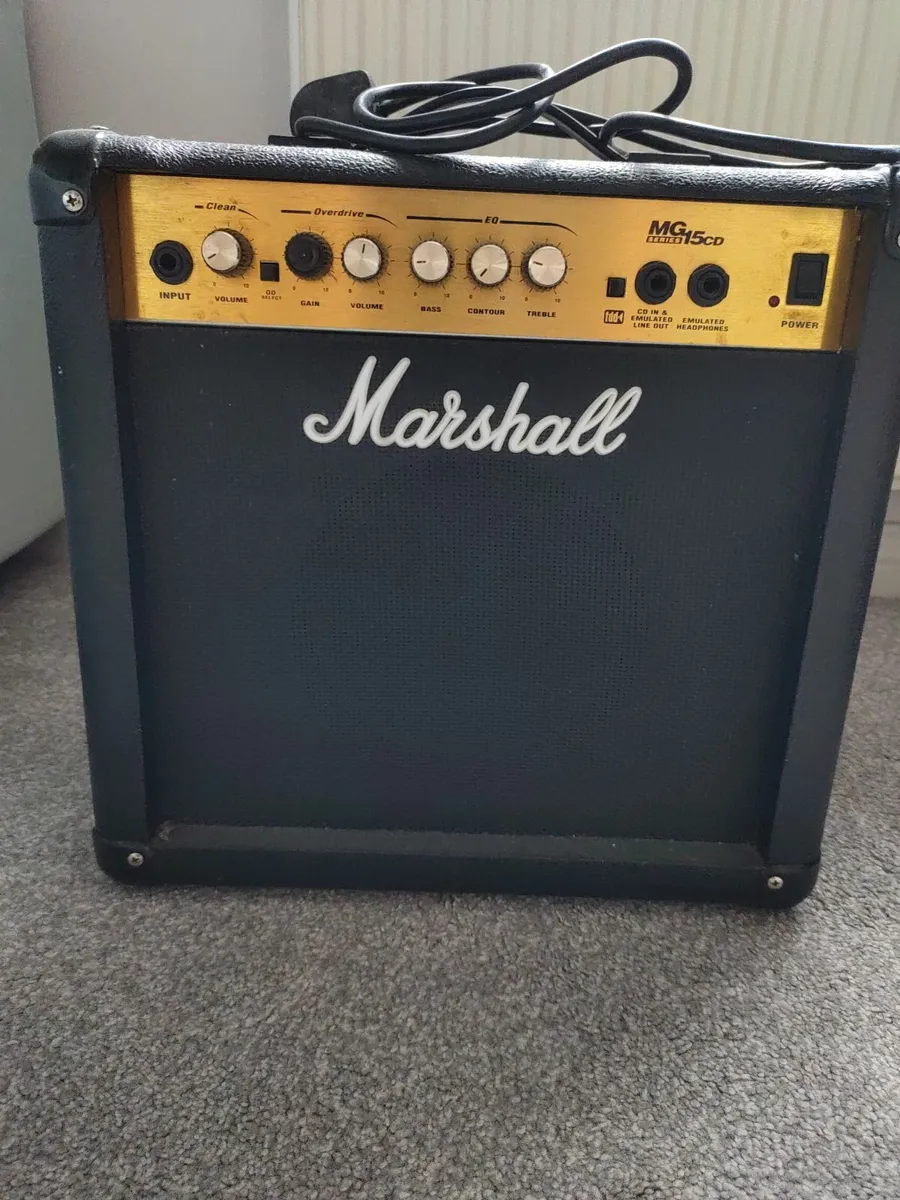 Marshall MG15cd  guitar amp - Image 1