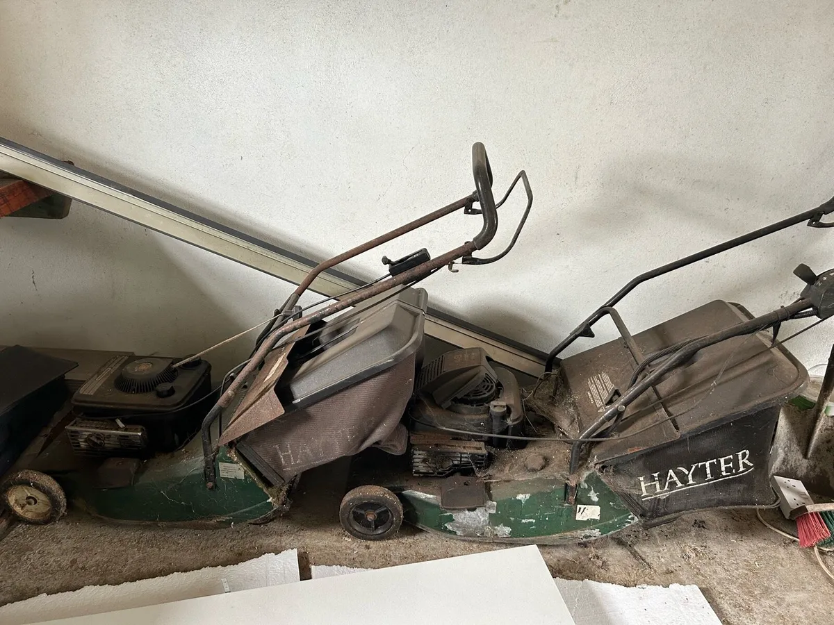 2 Hayter Lawnmowers