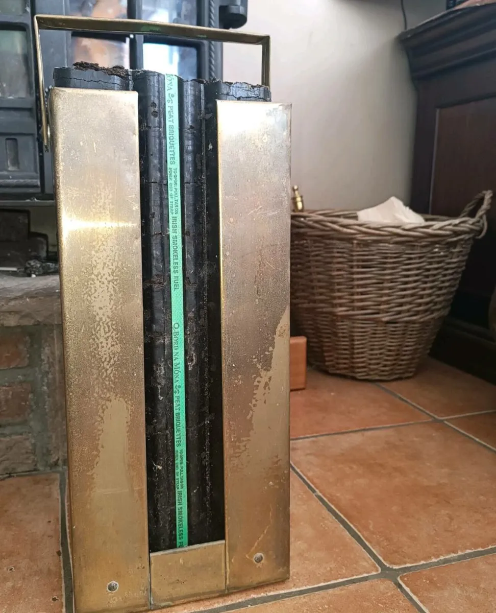 Brass Briquette Stand - Image 2