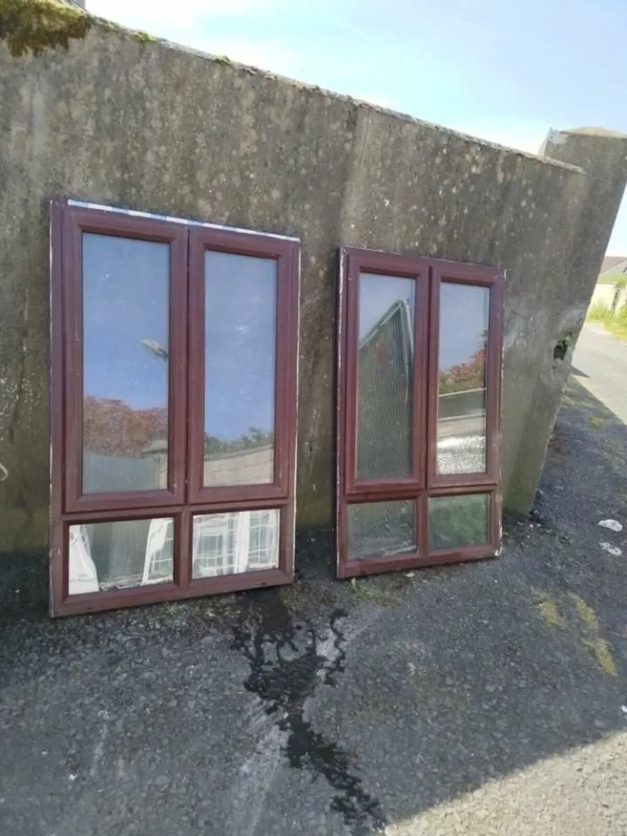 PVC BROWN WINDOW