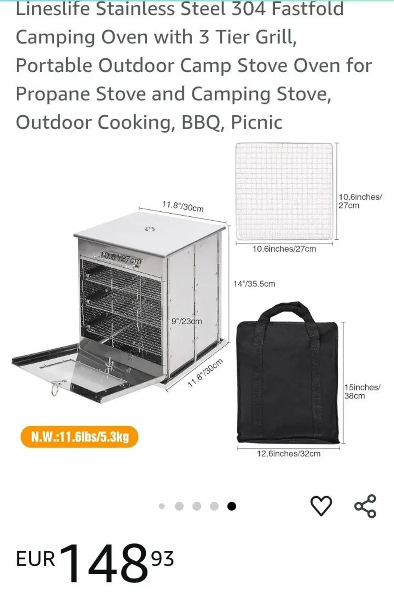 Portable Camping Oven (New) - Image 4