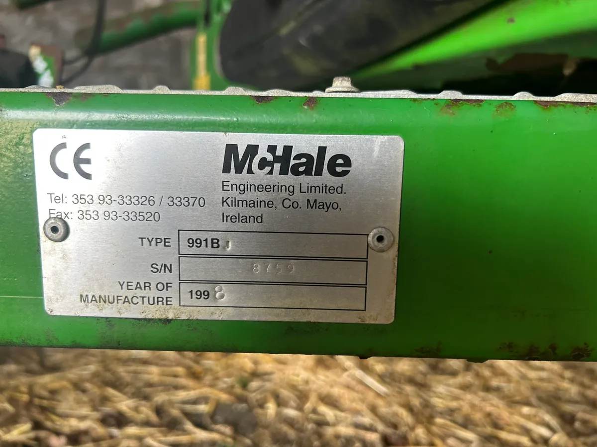 Mc hale 991 bj wrapper low bales !! - Image 3