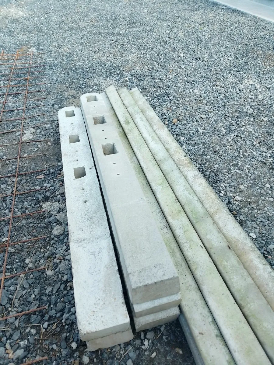 Concrete Post and Rail fence - Image 2