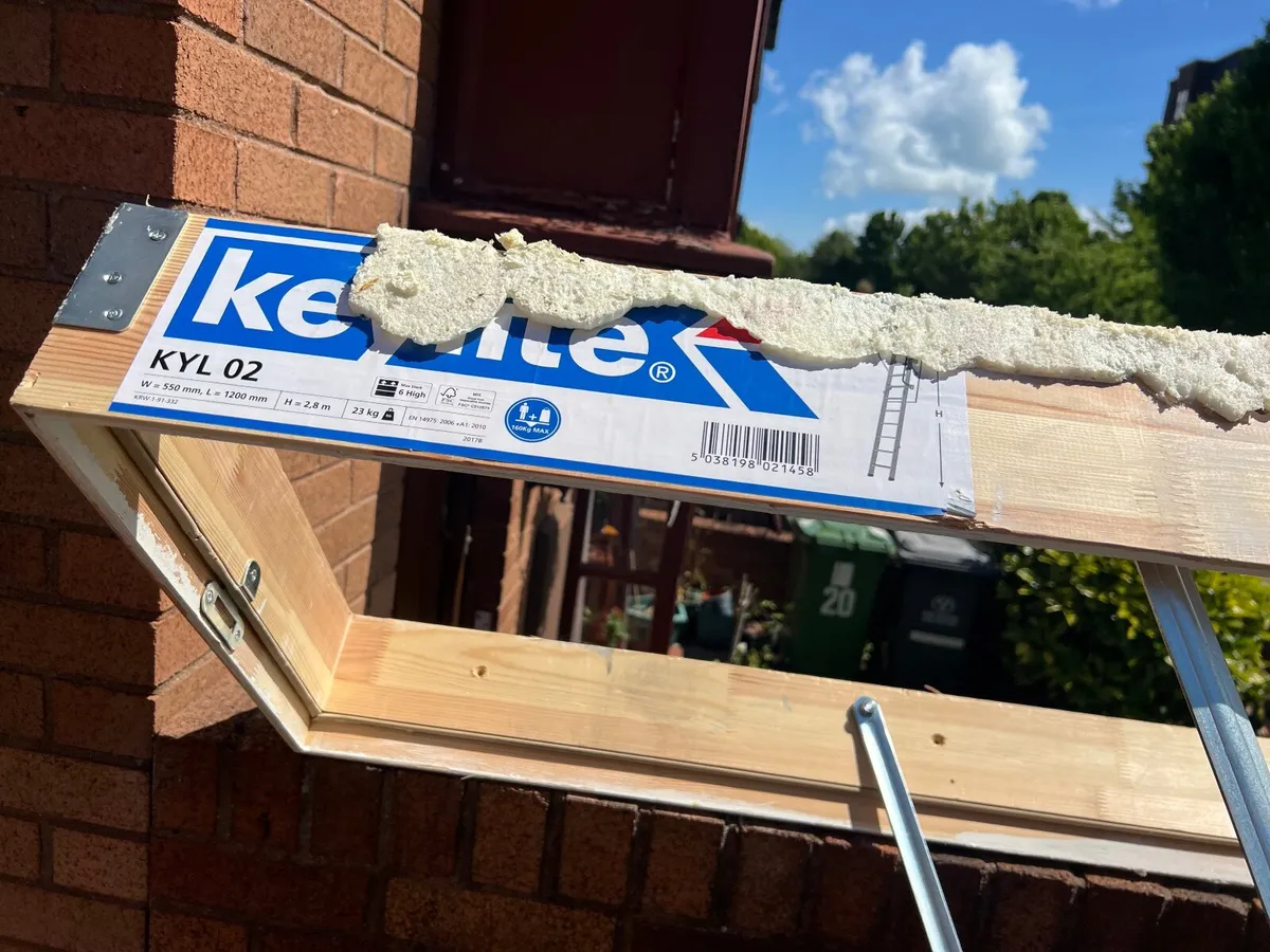 Keylite Loft Ladder 550 x 1200mm Kyl02 Hgt 2800 - Image 4