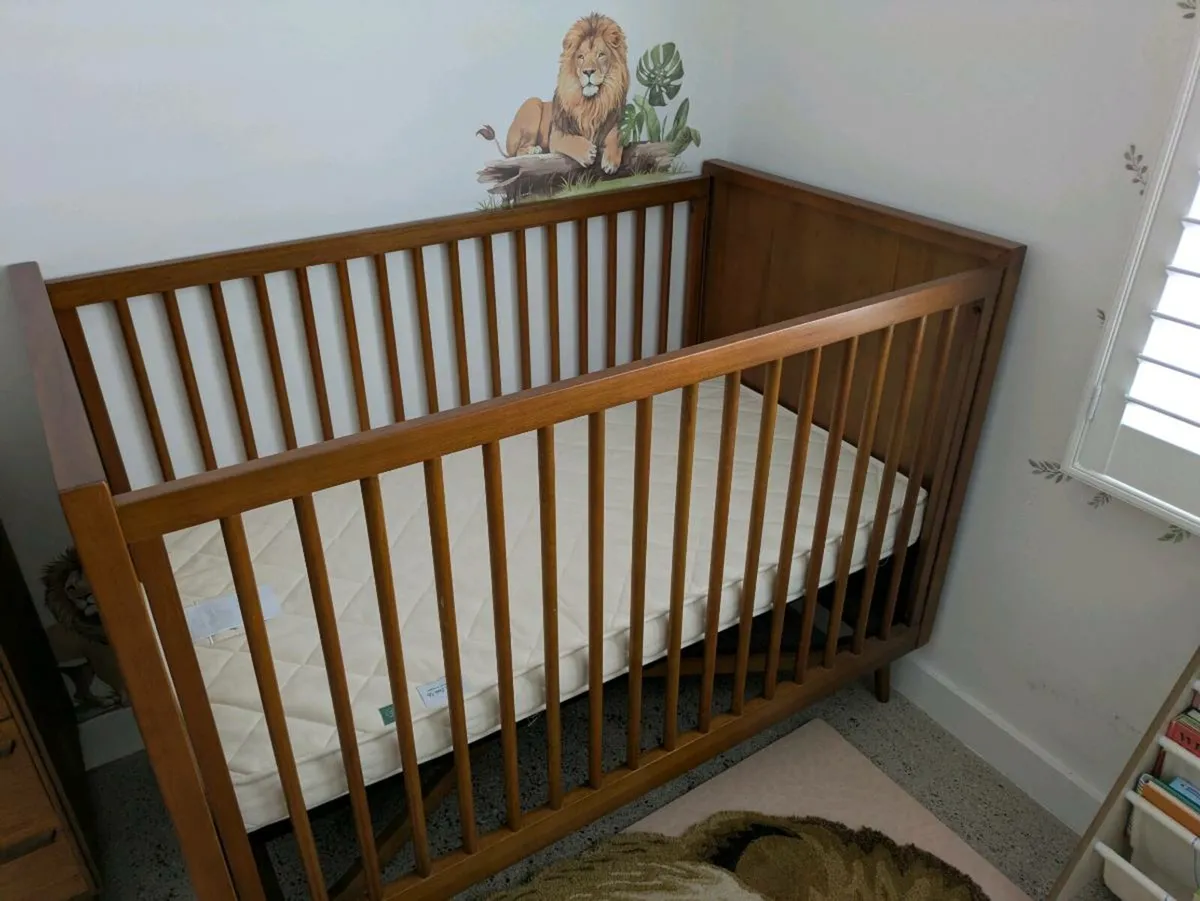 West Elm Mid Century Convertible Crib - Image 4