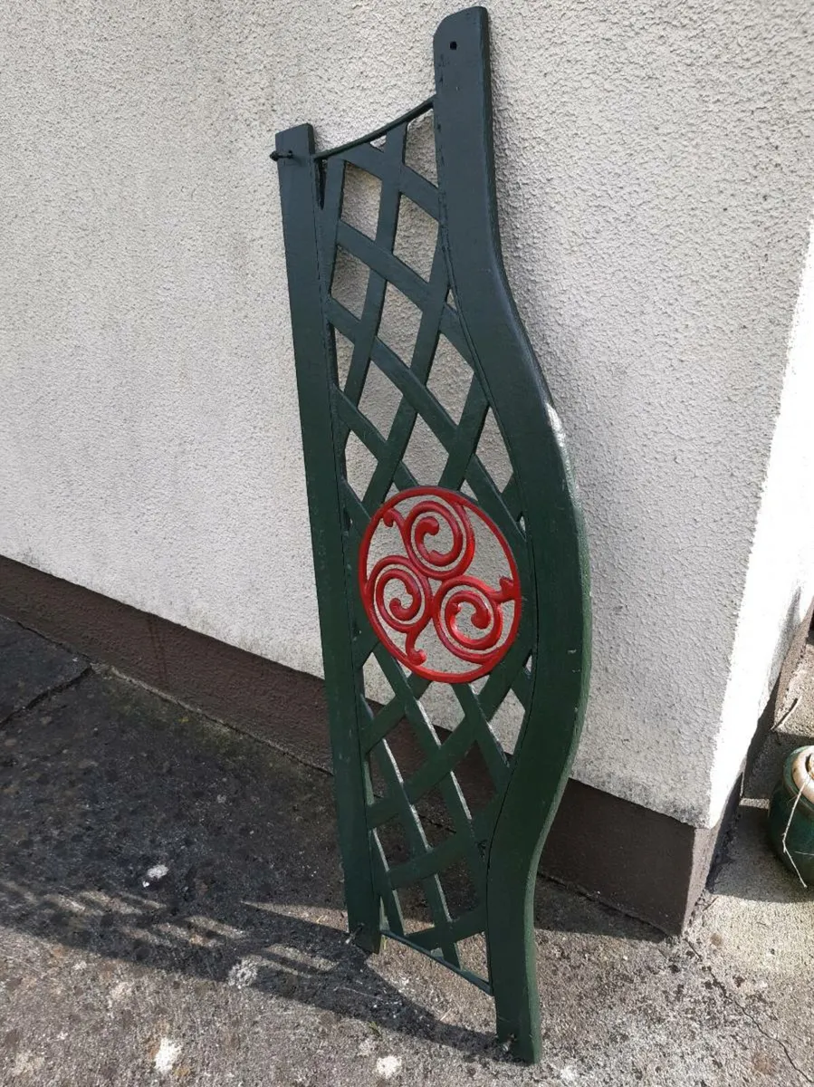Garden Bench Seat Back - Image 3