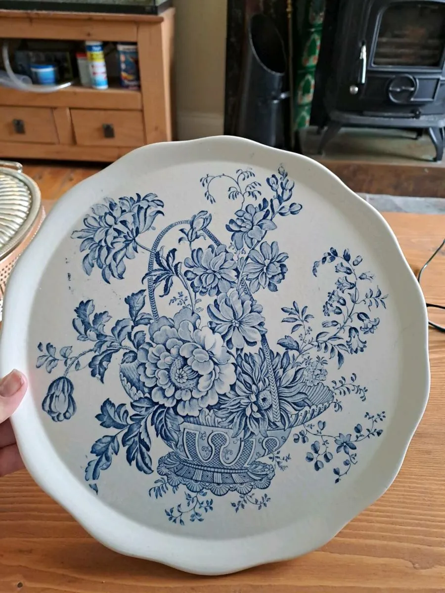 Vintage Crown Devon serving plate - Image 2