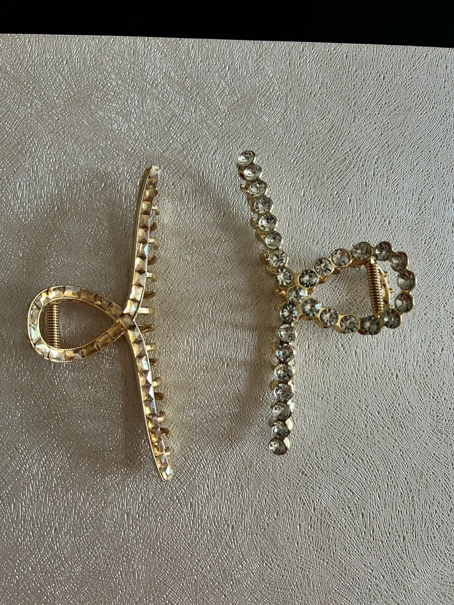 Large 5.5 inch Metal hair Claws new without tags - Image 1