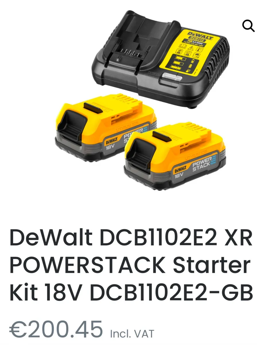 Dewalt dcb1102e2 xr powerstack