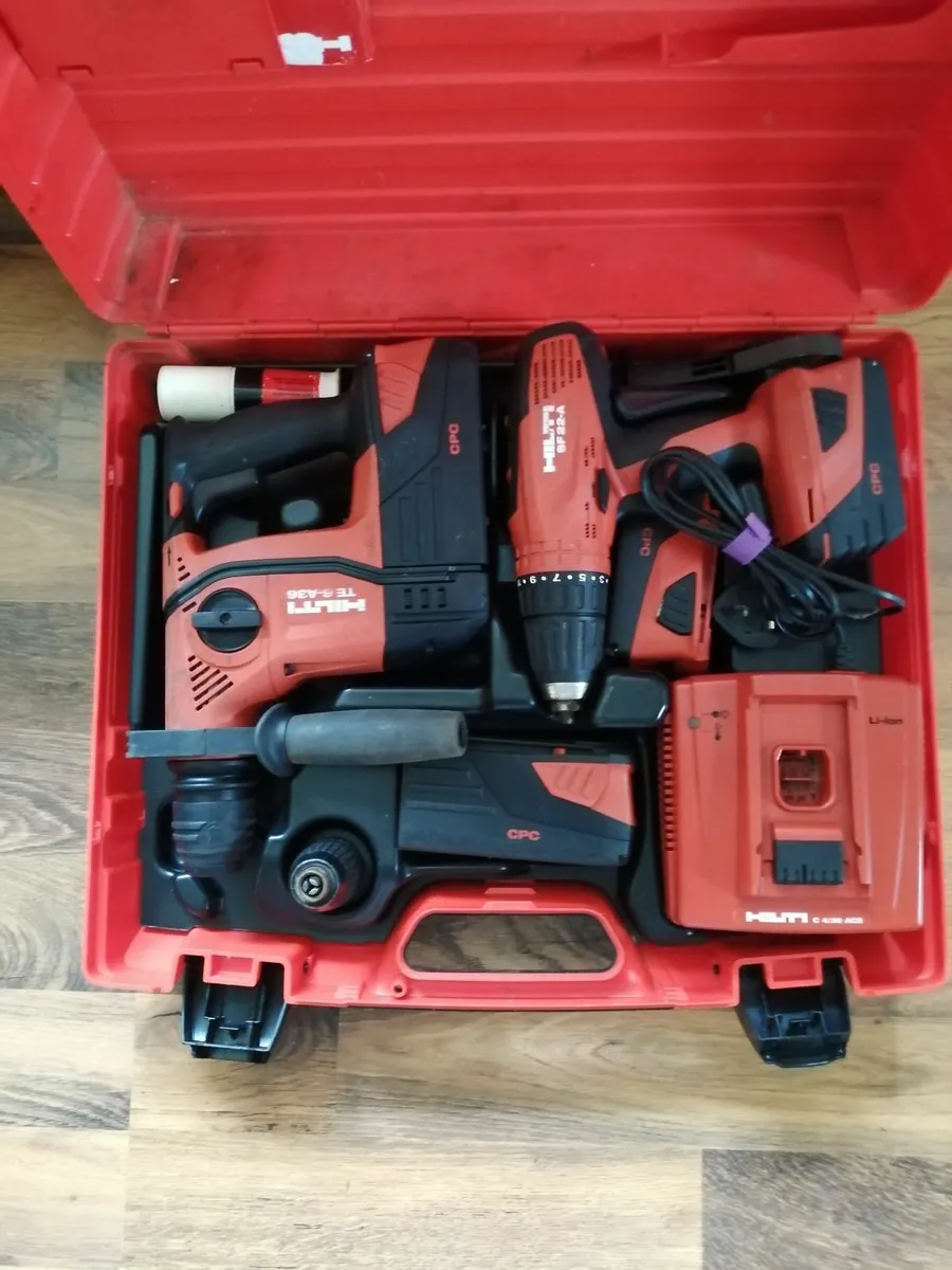 Hilti 36v drill set - Image 3