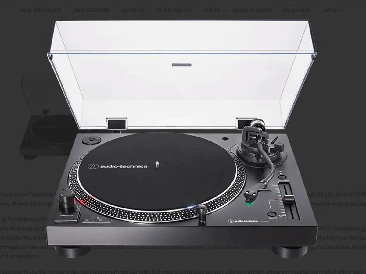 Turntable Audio Technica At-lp120xusb - Image 1