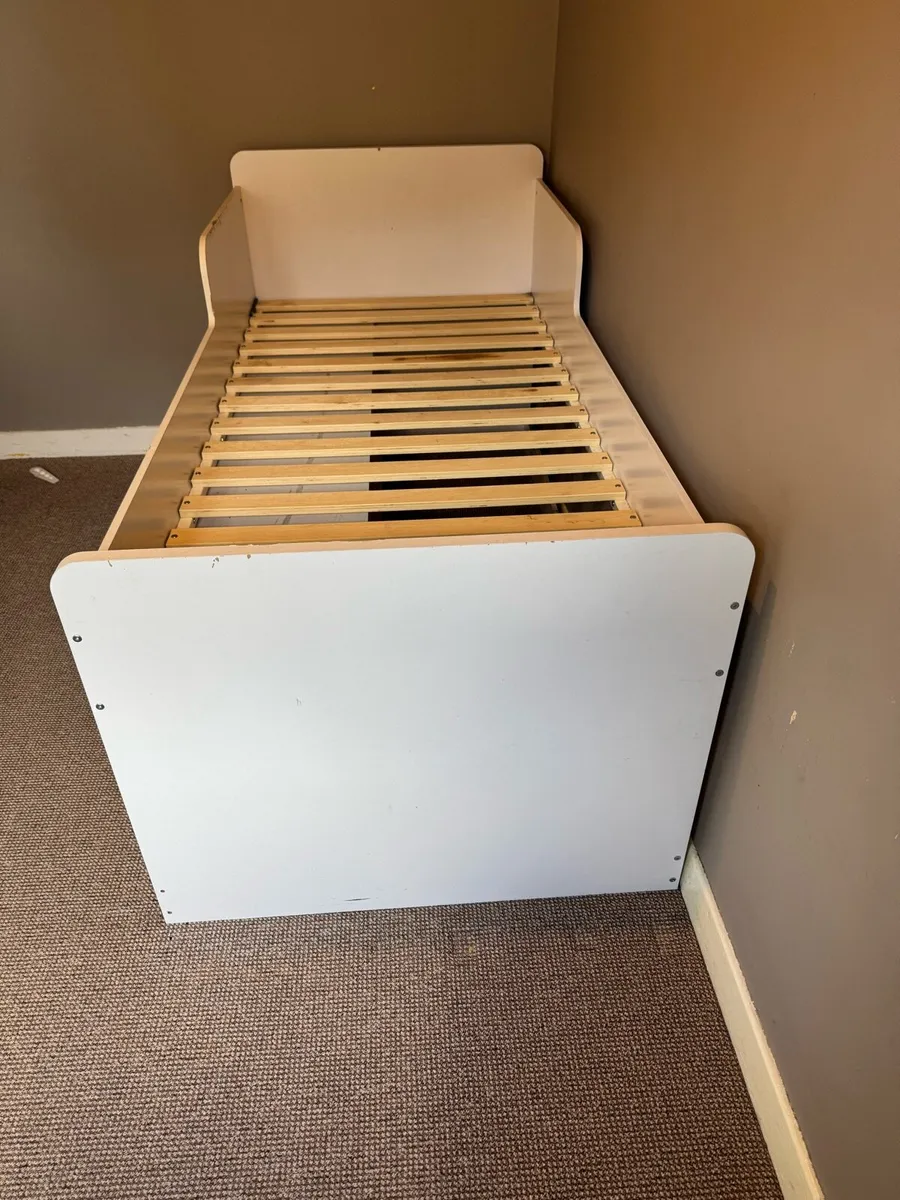 Single Bed Frame with Storage - Image 2