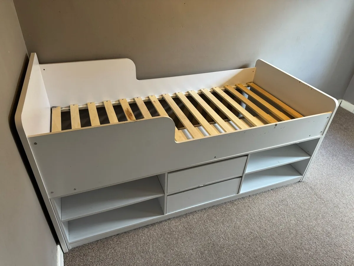Single Bed Frame with Storage - Image 3
