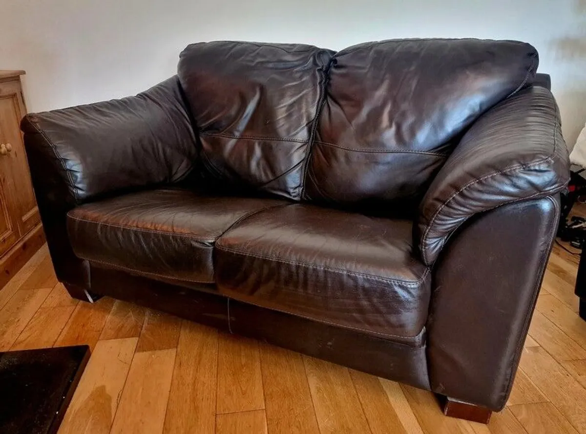 Genuine Leather Sofa
