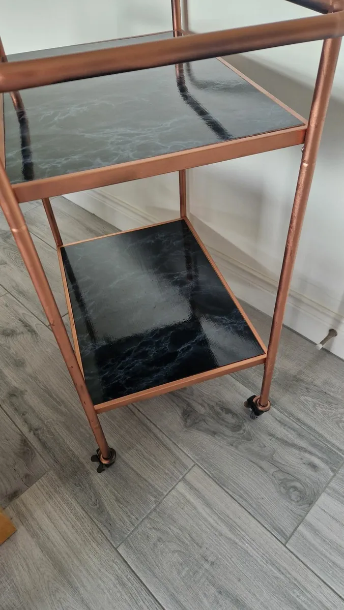 Hostess/ drinks trolley on wheels - Image 2
