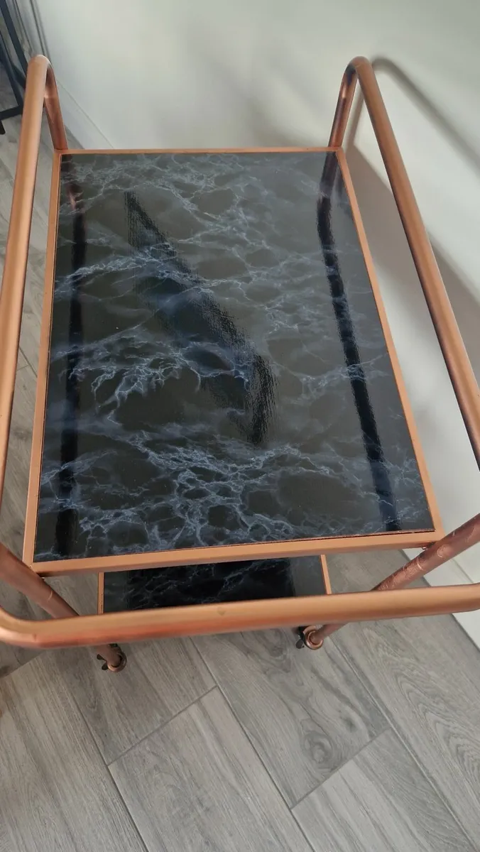 Hostess/ drinks trolley on wheels - Image 3