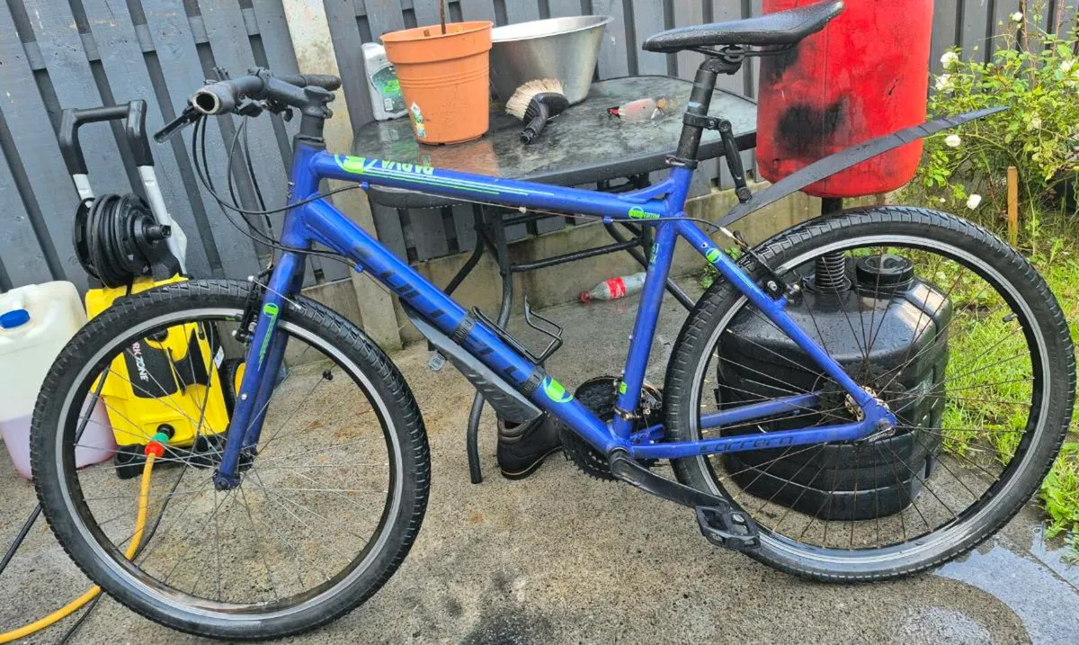Adult Carrera  Axle hybrid bicycle
21 speed shiman - Image 1