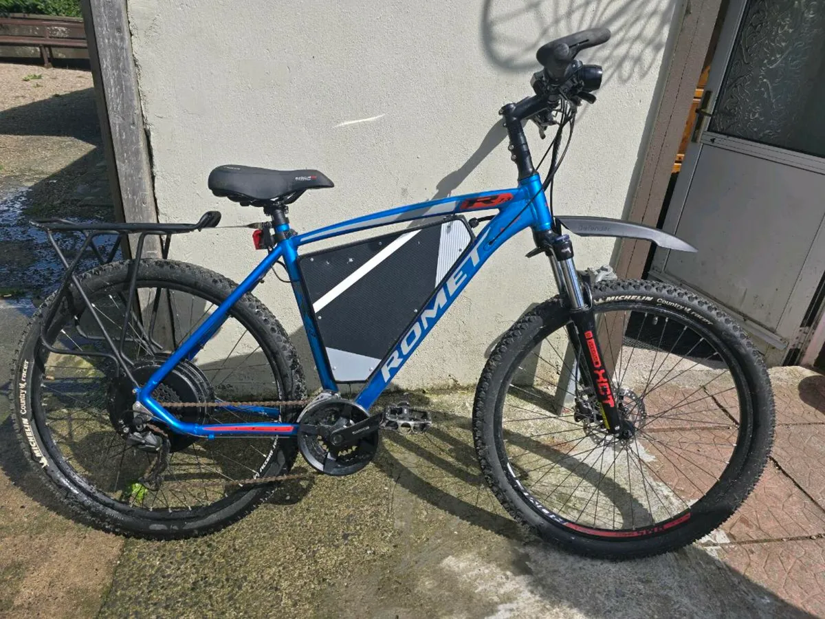 E bike very fast
