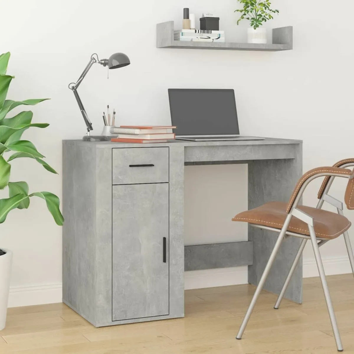 [Free P&P] New Concrete Grey Desk - Image 1