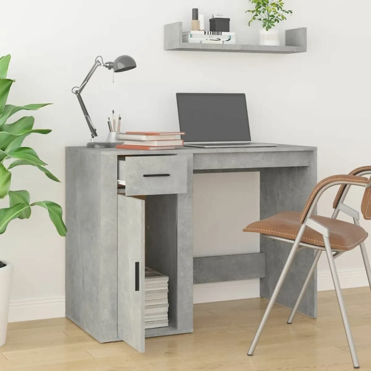 [Free P&P] New Concrete Grey Desk - Image 2