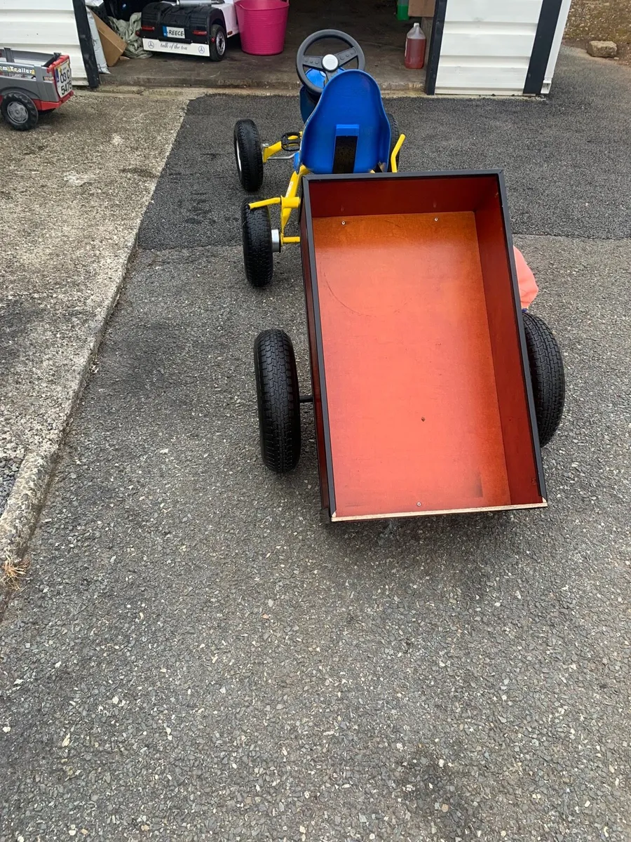 Berg go kart tipping trailer - Image 1