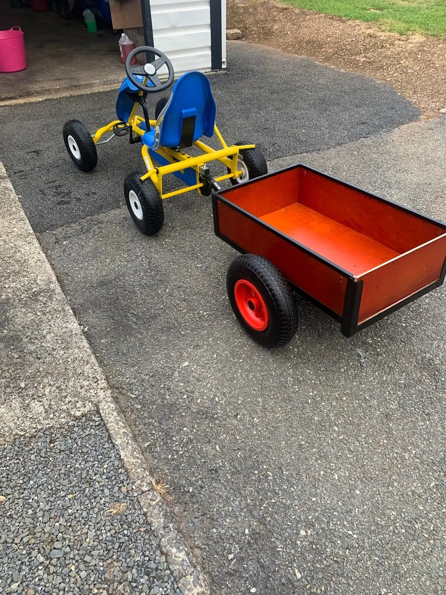 Berg go kart tipping trailer - Image 3