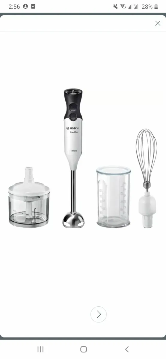 Ergomix 800W blender and processor - Image 1