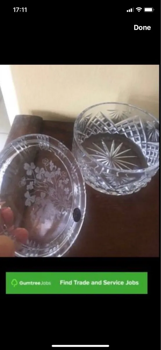 Karen Bridge Crystal Bowl - Image 3