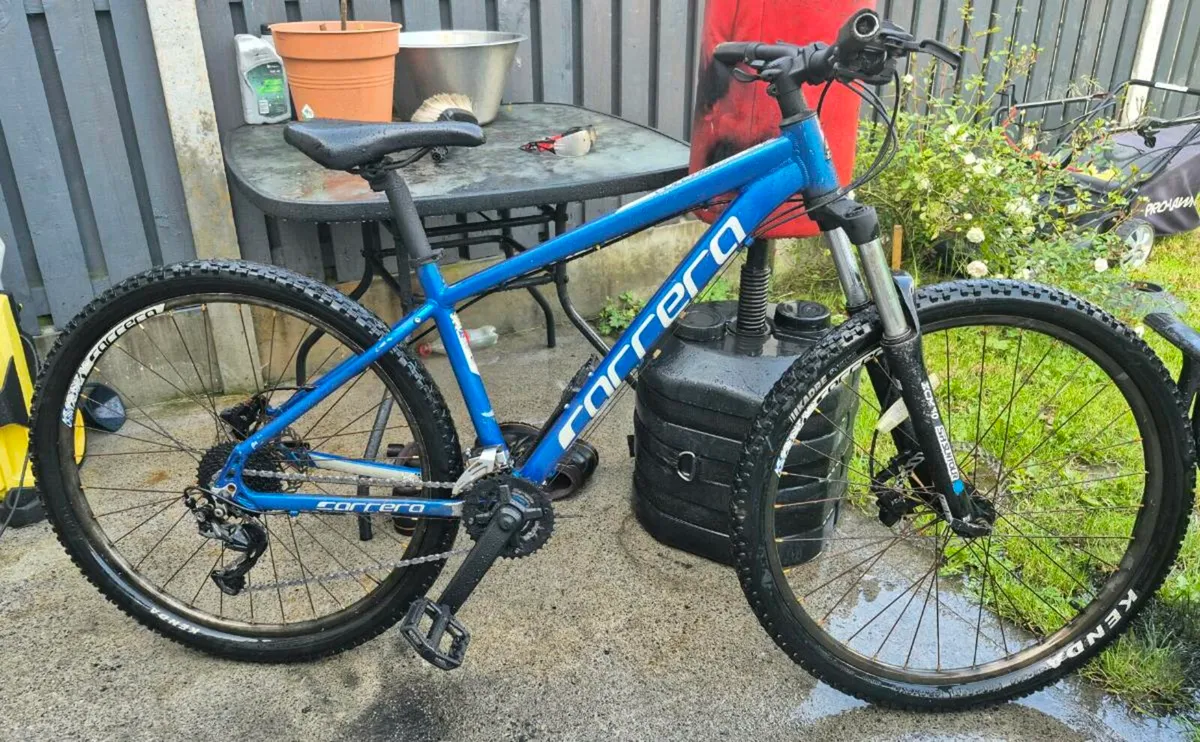 Carrera Vulcan Mens Mountain Bike -Blue -L
brakes - Image 3