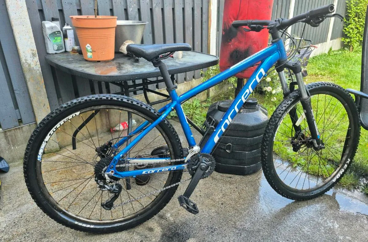 Carrera Vulcan Mens Mountain Bike -Blue -L
brakes - Image 4