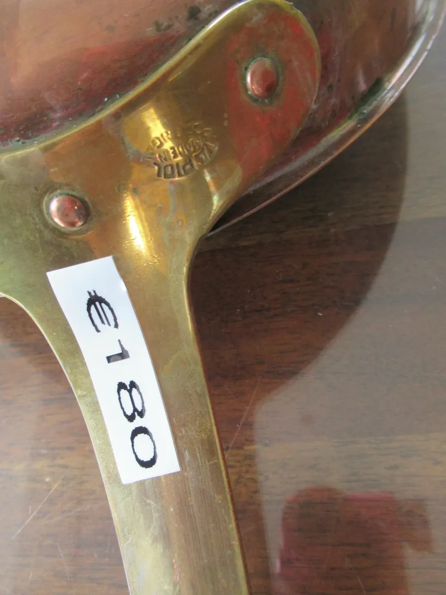 copper Tapiol frying skillet pan antique vintage - Image 1