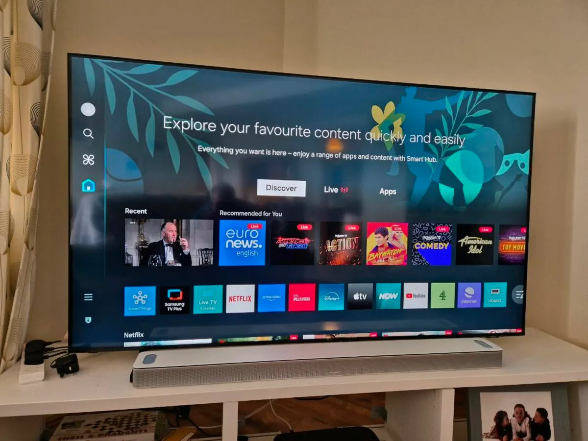 Samsung 65" & Bose Sound Bar System - Image 1