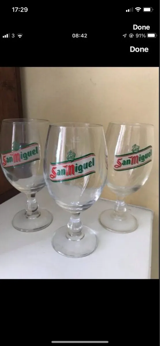 San Miguel Glasses - Image 1